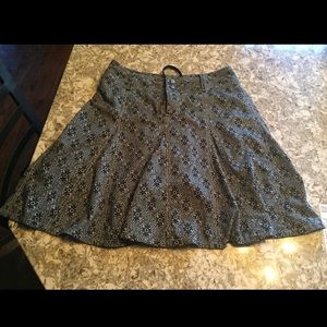 Athleta black, white and gray skort - NWOT